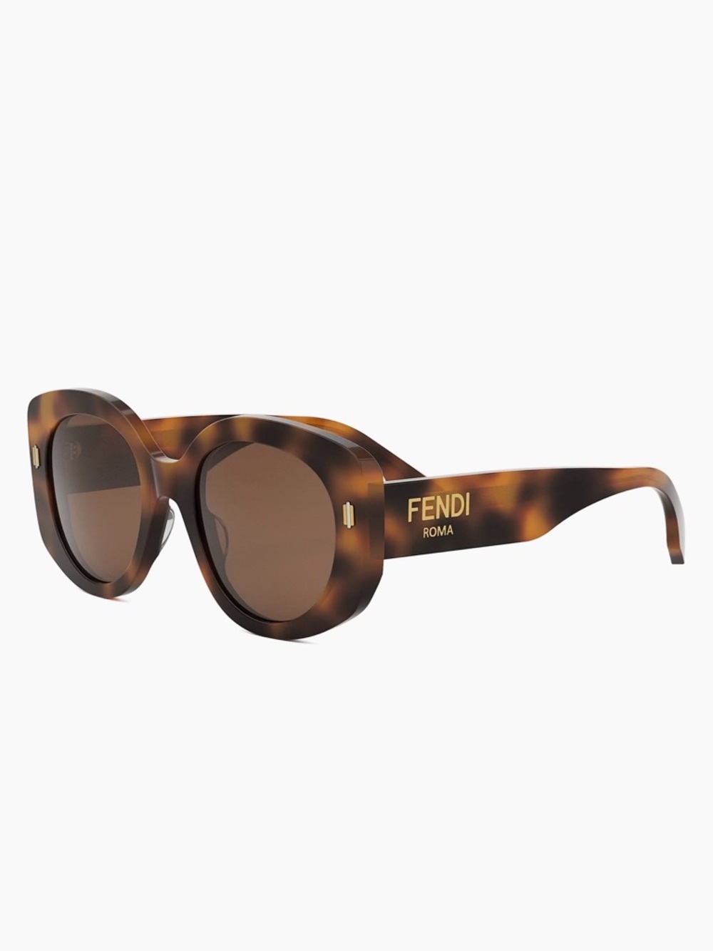 Fendi Roma 51MM Round Sunglasses